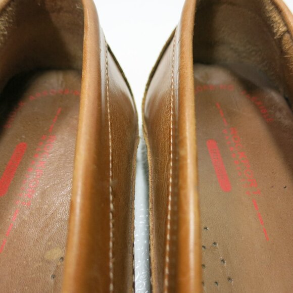 Rockport Oil Tanned Leather Strap Moccasin Loafers Men's Footwear Shoes Sz 10.5 - Picture 7 of 7